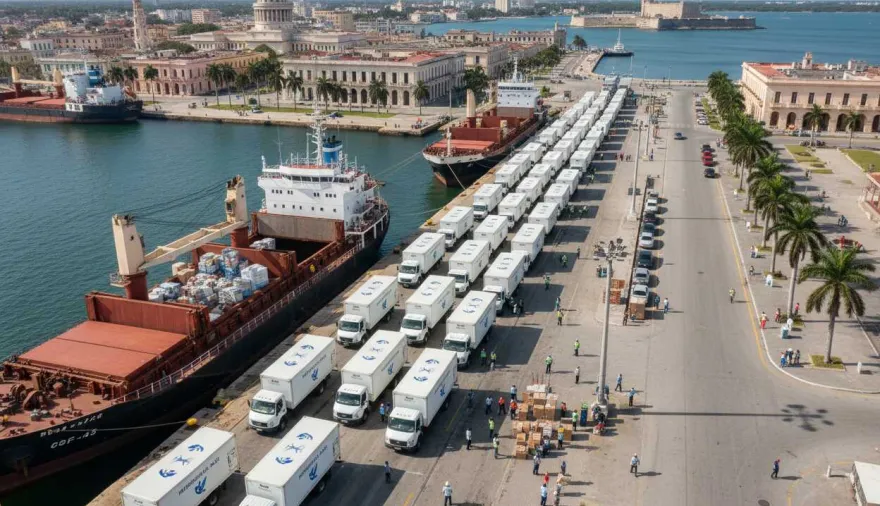 Convoy a Cuba: cómo la ayuda humanitaria reordena el mapa político regional