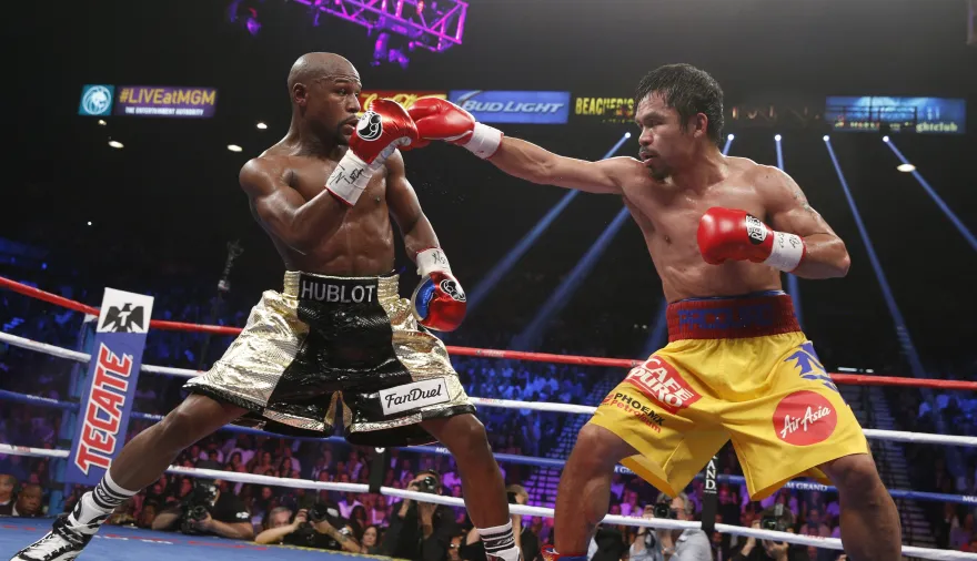 Sed de revancha: Mayweather y Pacquiao vuelven a cruzarse en Las Vegas