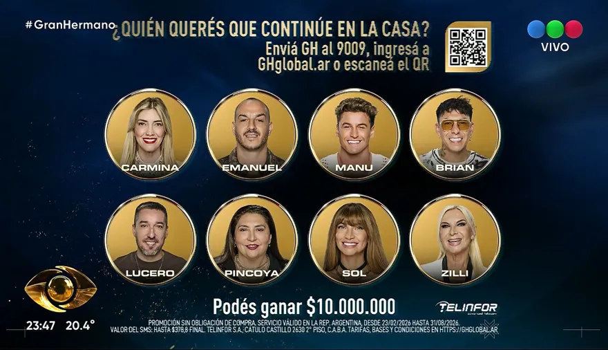 Los primeros nominados de Gran Hermano Generación Dorada
