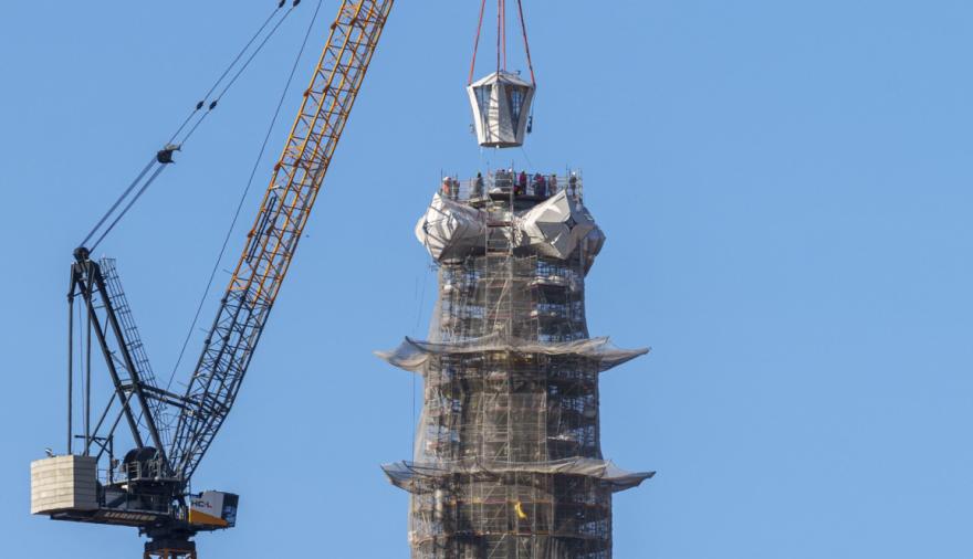 La Sagrada Familia ya es la iglesia más alta del mundo