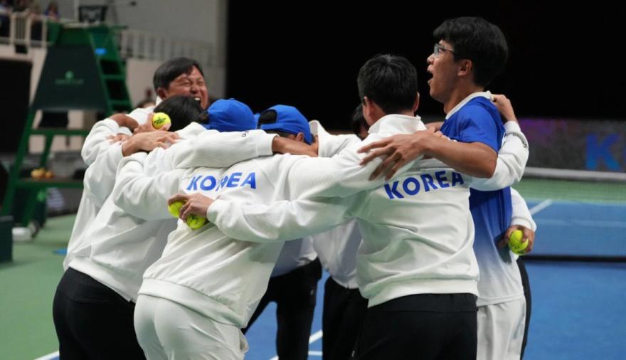 Dolorosa caída de Argentina ante Corea del Sur por la Copa Davis