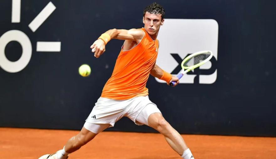 Juan Manuel Cerúndolo ganó otro partidazo y se metió en los cuartos del ATP de Río