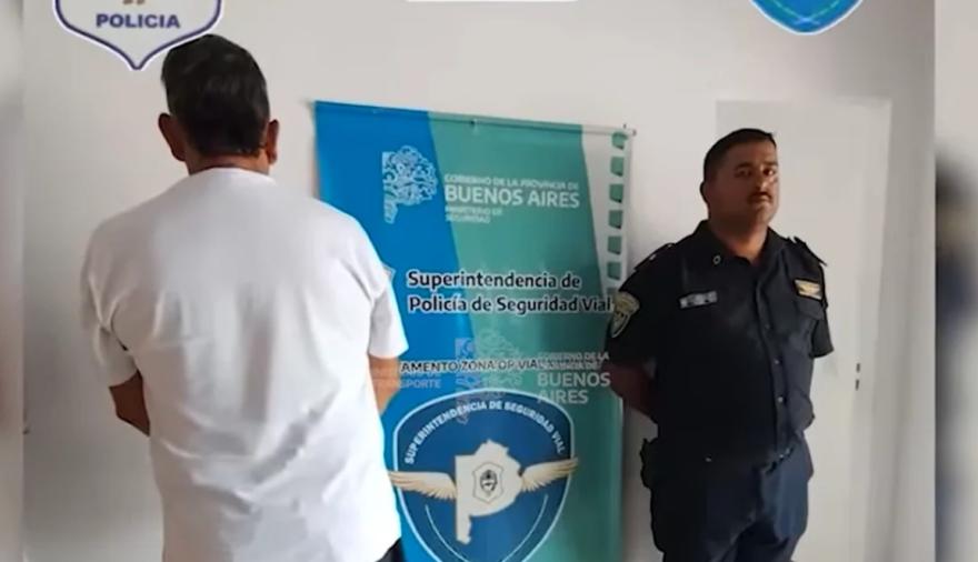 General Madariaga: detienen a un conductor que manejaba con una beba en brazos