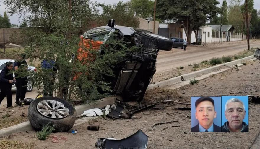 Choque fatal en Neuquén: un conductor borracho mató a dos policías en la Ruta 22
