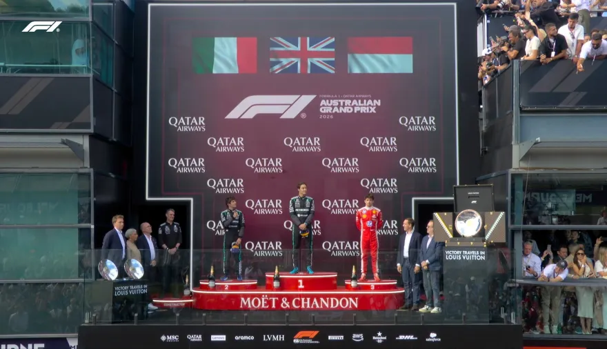 Russell dominó en Australia y Colapinto fue 14° en un arranque caótico en la F1