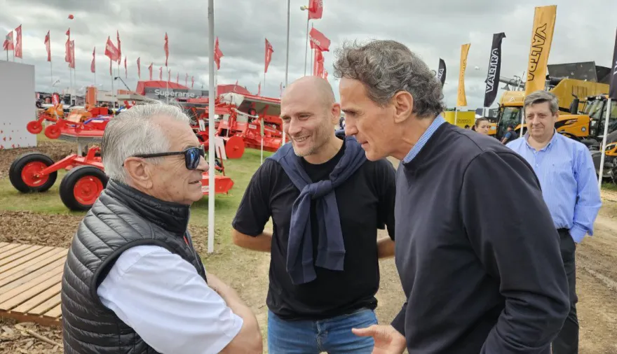 Katopodis en Expoagro: las inversiones de PBA y el desafío de enamorar al campo