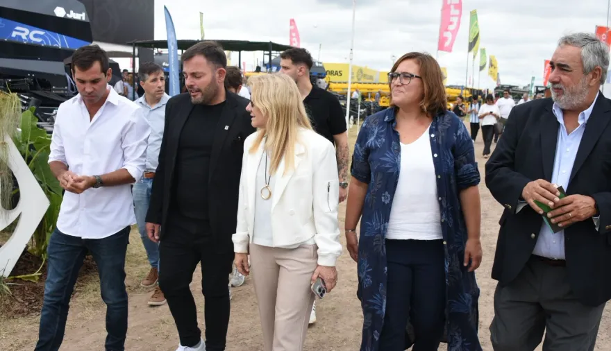 Radicales desembarcaron en Expoagro y buscan reforzar su agenda con el campo