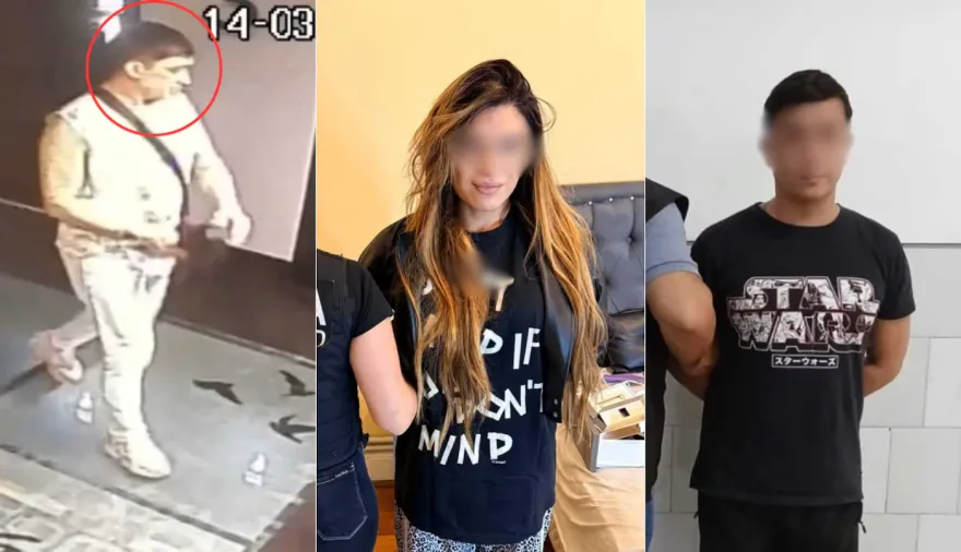 La última aparición pública de Luciana Martínez antes de quedar detenida