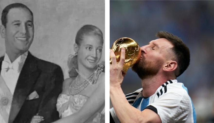 Cambio en Casa Rosada: salen Perón y Evita ¿entra Messi?