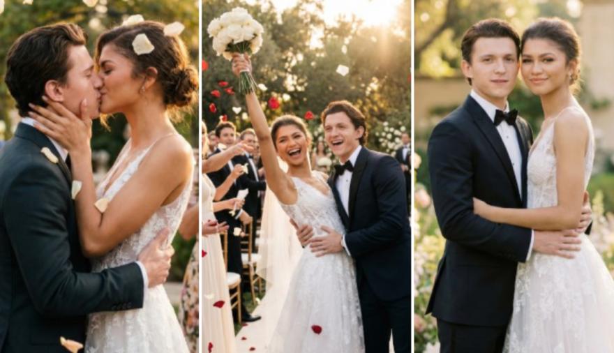 Zendaya se rió de los que se creyeron las fotos de su boda hechas con IA