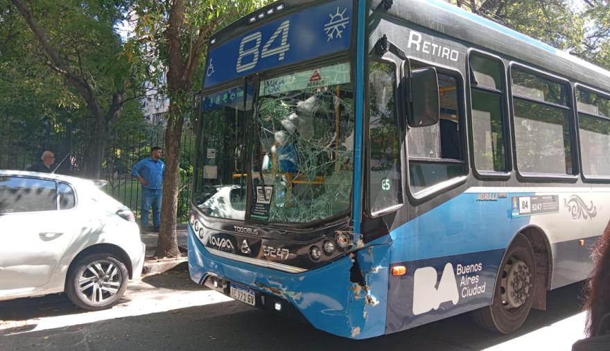 SAME asistió a nueve heridos tras un triple choque en Constitución