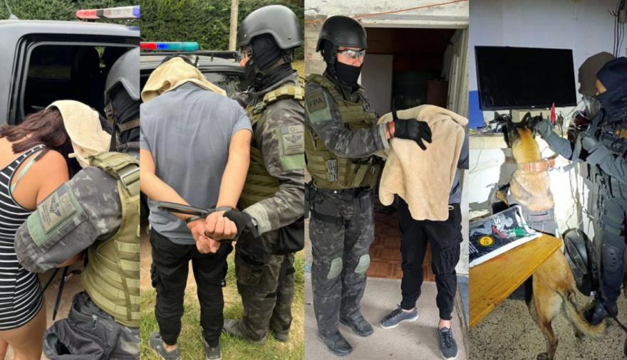 Un año de seguimiento: cayó una banda familiar que vendía droga en Calamuchita