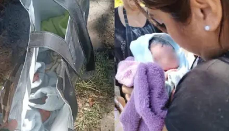 Merlo: hallan un recién nacido en una bolsa,su madre fue detenida