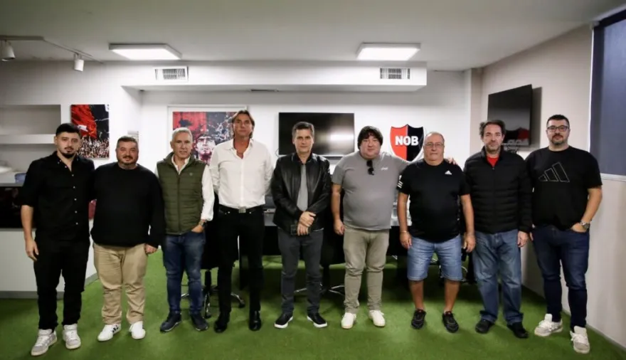 Crisis en Newell's: de qué hablaron el presidente Ignacio Boero y la oposición