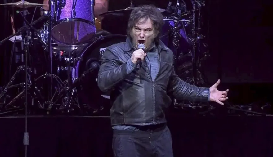 Según un audio, el recital de Milei estaría relacionado a la corrupción en ANDIS