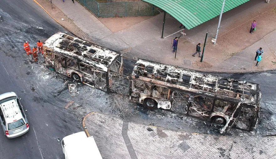 Santiago en alerta: las tarifas del transporte reabren el conflicto en Chile
