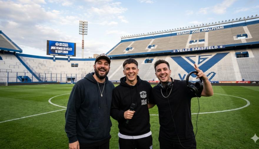 Un Poco de Ruido anuncia Vélez y suma a Messi, Paredes y De Paul al spot