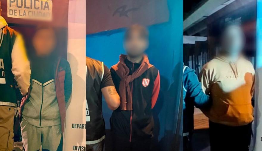Riestra-Palestino: detienen a tres hombres con pedidos de captura vigentes
