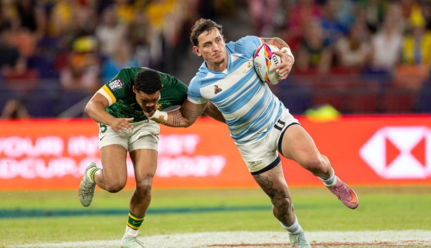 Los Pumas 7s, subcampeones en Hong Kong tras una dura final ante Sudáfrica