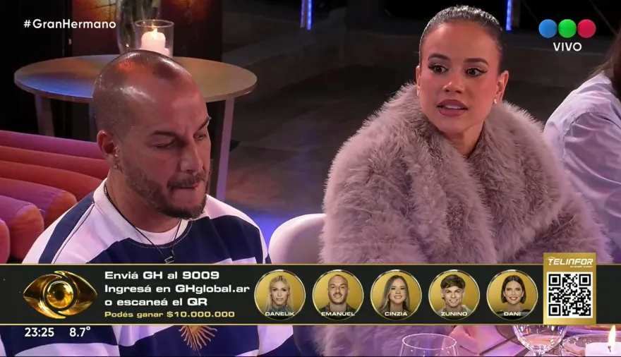 Cinzia vs. Emanuel en Gran Hermano Generación Dorada: cómo siguió la pelea