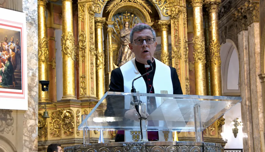 Tedeum por el 25 de Mayo: las 6 frases más fuertes de García Cuerva ante Milei