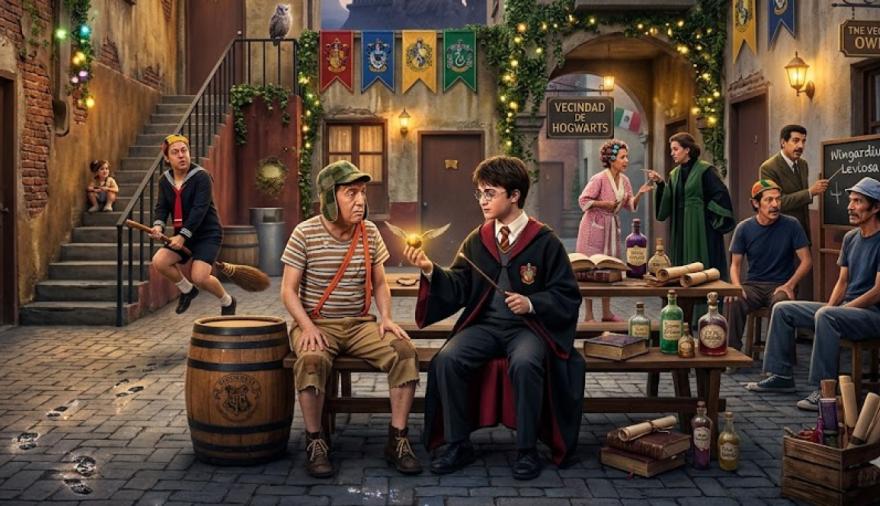 ¿El Chavo del 8 y Harry Potter están en el mismo universo? Doña Clotilde, la clave