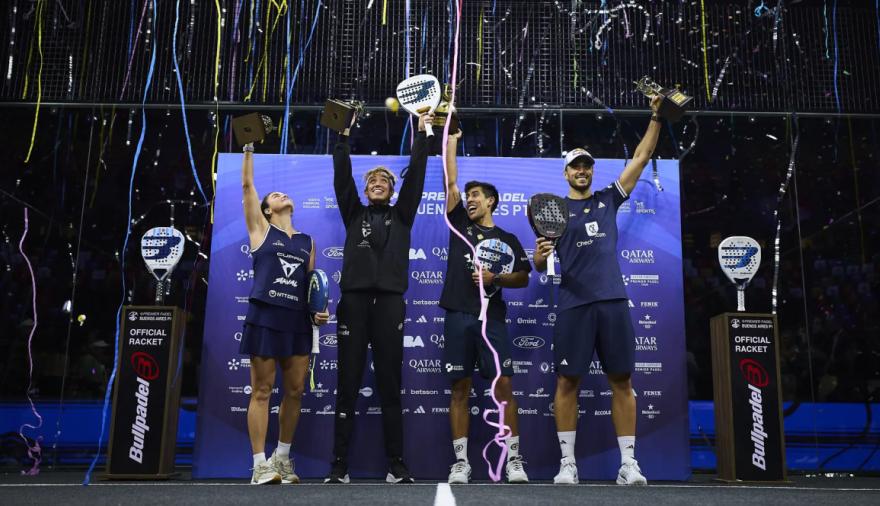 Galán‑Chingotto y Bea‑Paula conquistan el Buenos Aires Premier Pádel