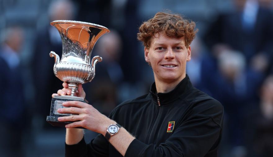 Sinner hace historia en Roma y completa el Career Golden Masters