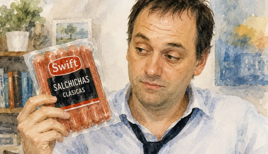 Adorni y las salchichas 2021: libertarios también se burlaron y recordaron un viejo tuit
