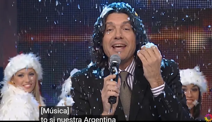 El día que nevó en Buenos Aires y la increíble acción de Marcelo Tinelli