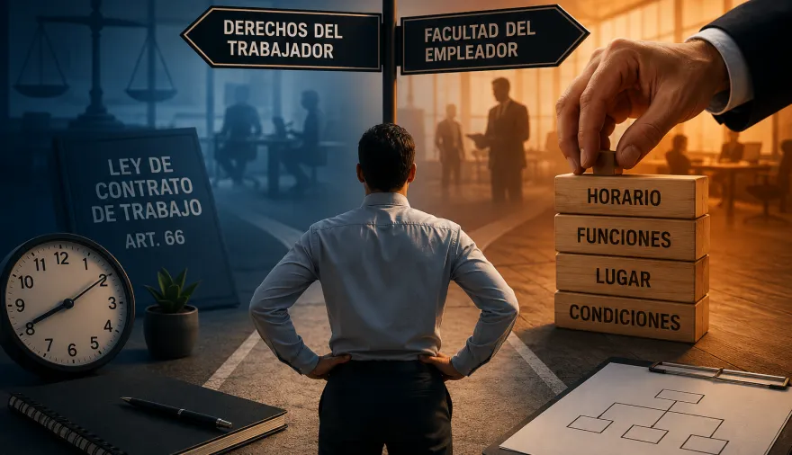 Ius variandi: cómo frenar un cambio laboral que afecta tu rutina, salario o traslado