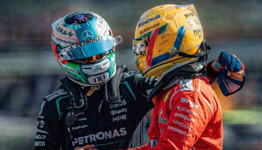 Hamilton se queda con la pole de la Sprint en Silverstone tras relegar a Antonelli