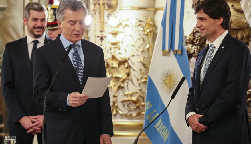 Hernán Lacunza confirmó que será candidato del PRO en 2027 y Macri lo respaldó