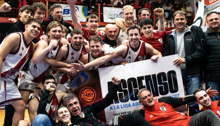 River Plate derrotó a Regatas y selló su ascenso a la Liga Argentina de básquet