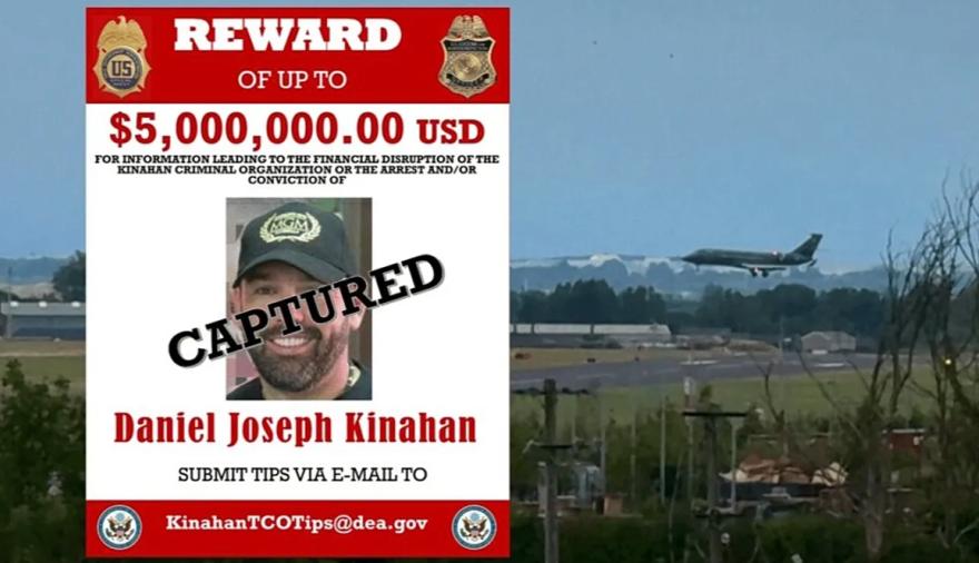 Daniel Kinahan llegó a Dublín y quedó detenido tras su extradición desde Dubái