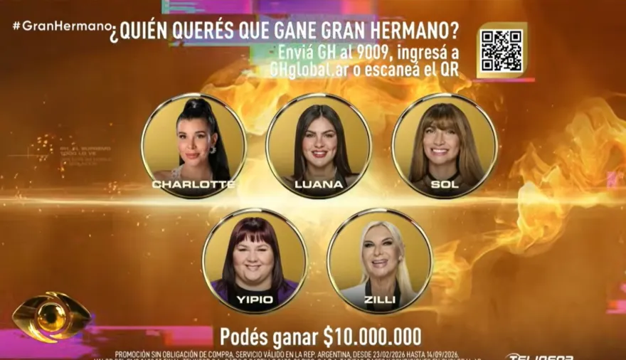 ¿Quién ocupará el quinto lugar en Gran Hermano Generación Dorada el lunes?