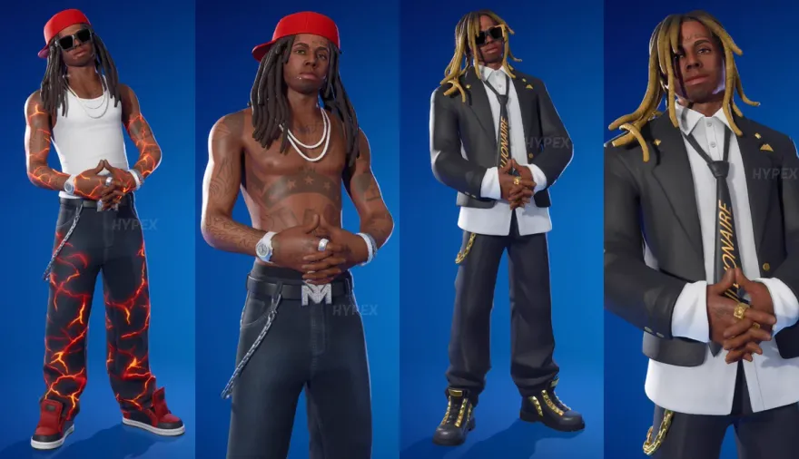 Lil Wayne aterriza en Fortnite con canciones, skins y torneo para fanáticos