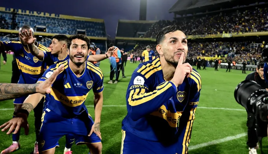 Minuto de silencio: el cantito de Leandro Paredes para River en los festejos de Boca