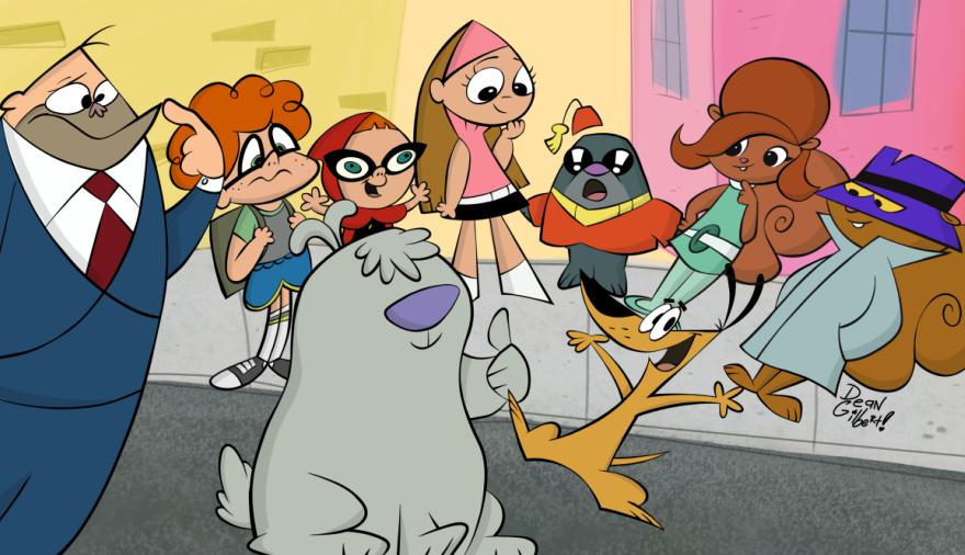 Dos perros tontos, el dibujo que emitió una stripper en Cartoon Network