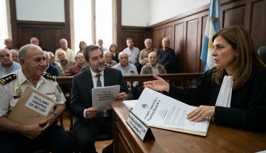 Frenan el recorte a retirados del Servicio Penitenciario por suplementos salariales