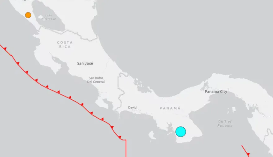 Panamá: terremoto de magnitud 7,6 activa aviso de tsunami en el Pacífico