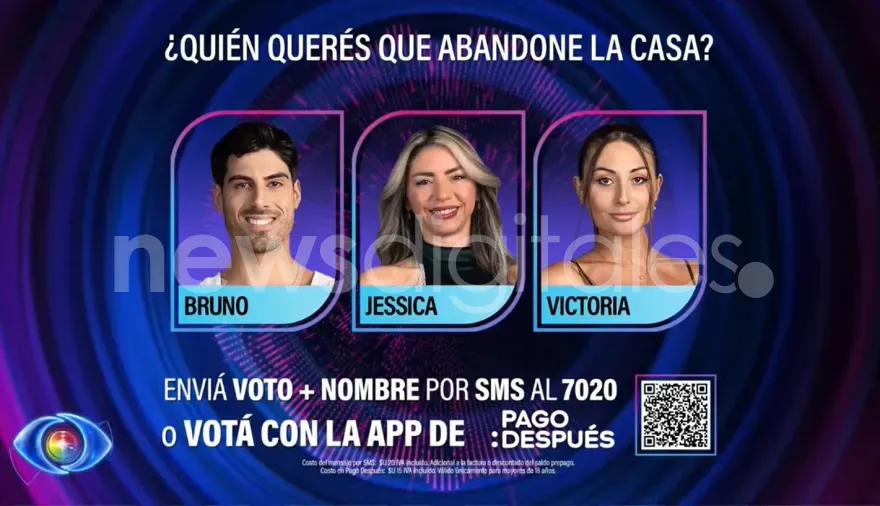 ¿Victoria, Jéssica o Bruno? ¿Quién se va el lunes de Gran Hermano Uruguay?
