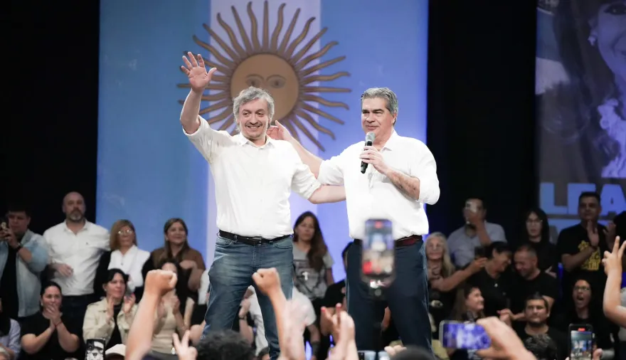 Máximo Kirchner en Chaco: “Hay una bandera que nos cobija y un futuro que nos convoca”