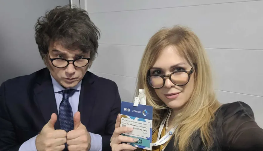 Milei reivindicó su discurso de Davos y Lilia Lemoine salió a respaldarlo