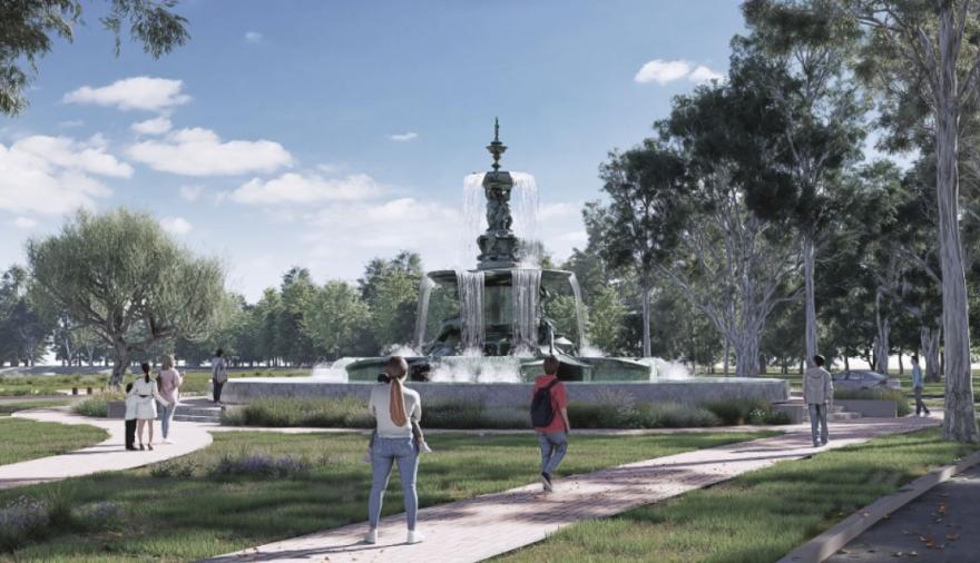 El Gobierno porteño unificará la Fuente Monumental tras un siglo de estar desmembrada