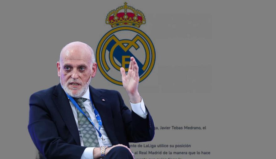 Real Madrid exige la renuncia inmediata de Tebas por aludir a la propaganda nazi