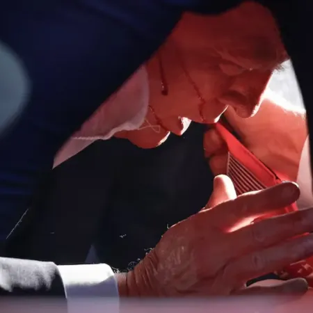 Trump fue herido durante un acto de campaña