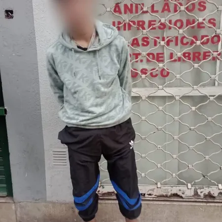 Un menor que fue detenido en la Ciudad cuenta con 71 antecedentes penales desde 2021