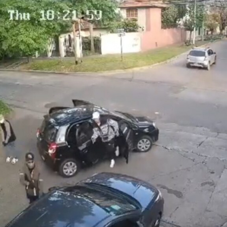 Video: asesinaron a un gendarme en un intento de robo en El Palomar