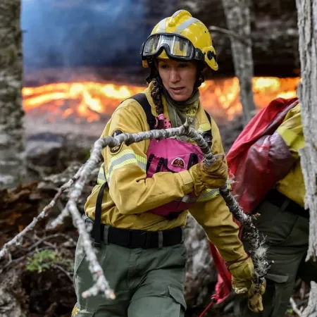 El fuego ya consumió casi 1.500 hectáreas en Bariloche